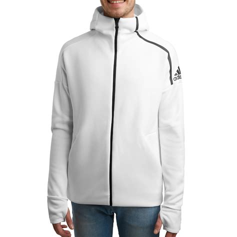 adidas zipper weiß